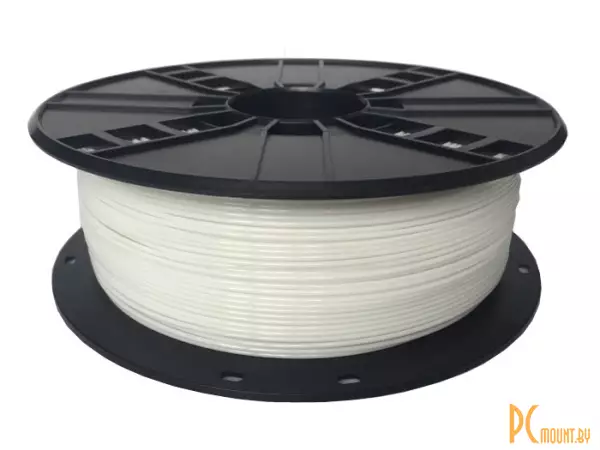 PETG Пластик для 3D печати (филамент) Gembird 3DP-PETG1.75-01-W PETG White 1.75mm 1kg