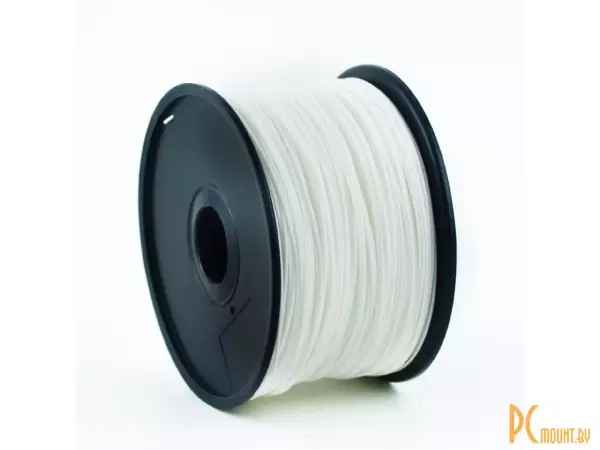 PLA Пластик для 3D печати (филамент) Gembird 3DP-PLA3-01-W PLA White 3mm 1kg