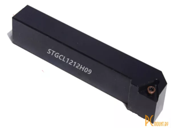 Резец токарный STGCL1212H09 проходной, левый, для наружного точения, 12x12мм, L100, для пластин TCxx0902xx