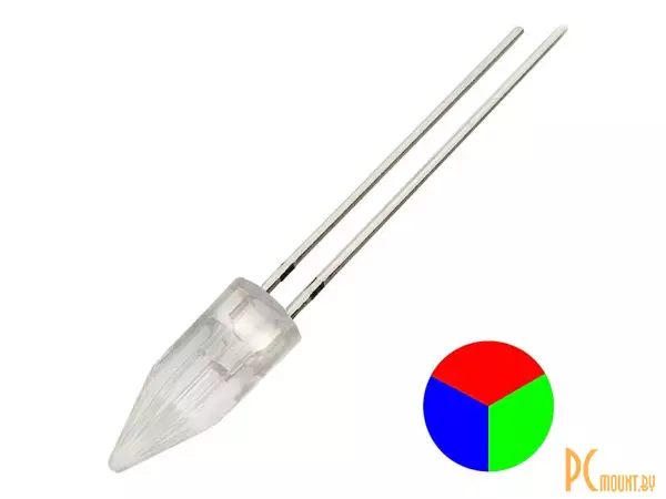 5 mm RGBYW0(7 color ) Светодиод многоцветный