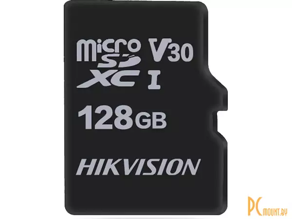 Карта памяти MicroSDXC, 128GB, Сlass 10, UHS-I, U1, Hikvision HS-TF-C1(STD)/128G/ZAZ01X00/OD