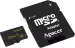 Карта памяти MicroSDXC, 128GB, Сlass 10, UHS-I, U1, Apacer AP128GMCSX10U1-R