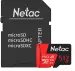 Карта памяти MicroSDXC, 512GB, Сlass 10, UHS-I, U3, Netac NT02P500PRO-512G-R